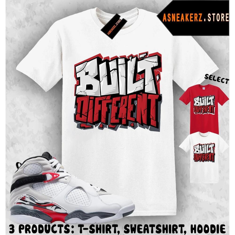 Shirt To Match Aj 8 Bugs Bunny Matching Tee Built Different T-Shirt